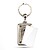 Porta-chaves ML-40D retangular com 2 faces 140697 - imagem 1