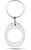Porta-chaves CR-Z oval com ficha € 1,00 para carrinho 140745 - imagem 1