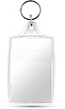 Porta-chaves CR-70 retangular com 2 faces 140746