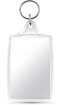Porta-chaves CR-70 retangular com 2 faces 140746