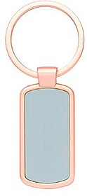 14085262U Rosie : Azul Claro U Porta-chaves em metal, com re...