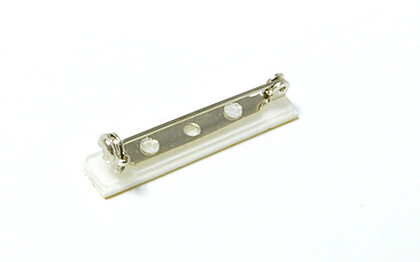 IDS19 Alfinete em metal com base biadesiva 40x10mm ( venda Multiplos de 100 )
