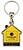 Porta-chaves MY-D formato casa com 2 faces 140691 - imagem 2