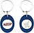 Porta-chaves CR-Z oval com ficha € 1,00 para carrinho 140745 - imagem 8