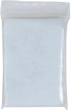 SOS Rain Poncho de emergência em plástico 300576