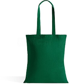 Colorcotton - Verde U Saco de algodão reciclado, asa compri...