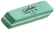 Borracha Lapis Verde Scriva 57x20x10 1un