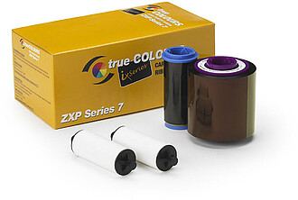 ZXP7 MONOCHROME RIBBON BLACK : 2500 IMAGES PER ROLL