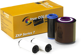 ZXP7 COLOR RIBBON YMCKO : 250 IMAGES PER ROLL