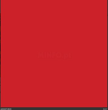 Craft Roll PS Film A0007 Red 300mm x 1,0m