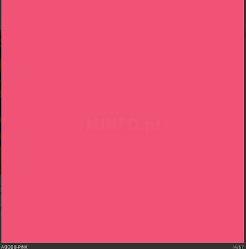 Craft Roll PS Film A0008 Pink 300mm x 1,0m