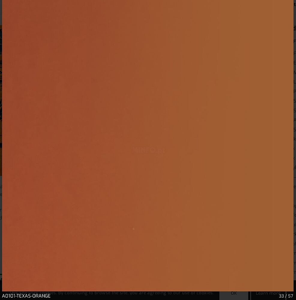 Craft Roll PS Film A0101 Texas Orange 300mm x 1,0m