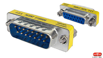 Adaptador 15P M/F mini