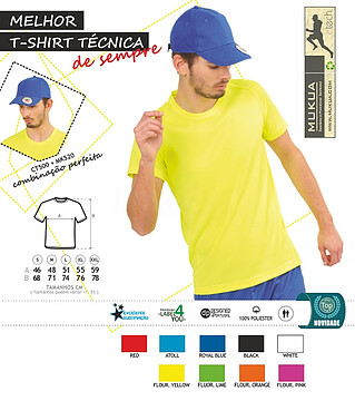 T-SHIRT TECNICA MUKUA TECH : pag.75/16