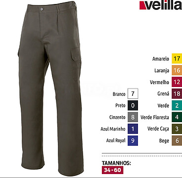 CALÇA MULTIBOLSOS : pag.46/16