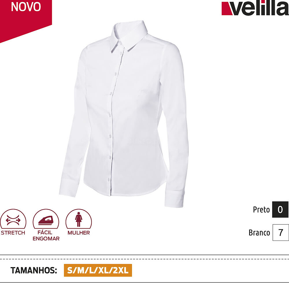 Camisa de Senhora Stretch : pag.143/16
