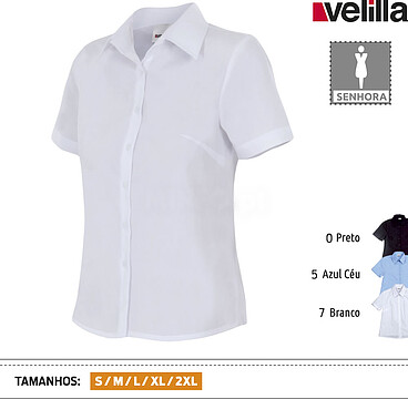 CAMISA MANGA CURTA SENHORA : pag.60/16