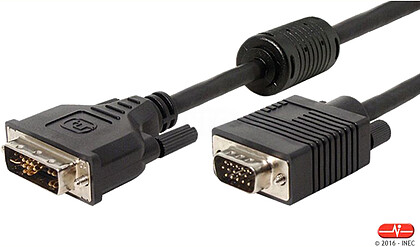 Cabo de monitor DVI M-15HDM 3 m