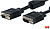 Cabo de monitor VGA 15P M/F 3+7c. negro 1.80m - imagem 1