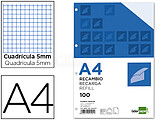 Recarga Papel A4 Quadriculado 60gr 80 Folhas 1un