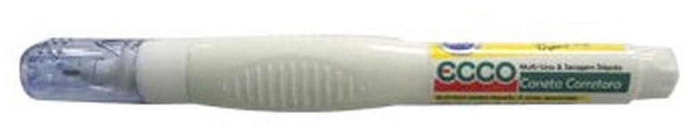 Corretor Caneta Ecco Ponta Metal Roller 7ml 1un