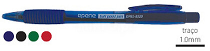 ALT-1172042 : Esferografica Ball Point 1,0 Epene (Retractil) Vermelho-1un (EP01-0520)