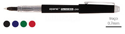 ALT-1291012 : Marcador Roller 0,7 Epene EP09-0056PJ (Corpo aborrachado,pega borrcha) Azul-1un