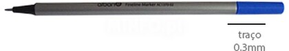 Marcador Ultra Fino Azul 0,3mm - 1un