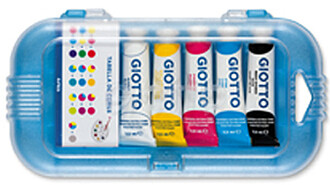 Guache Giotto 7,5ml Cores primarias Cx 5