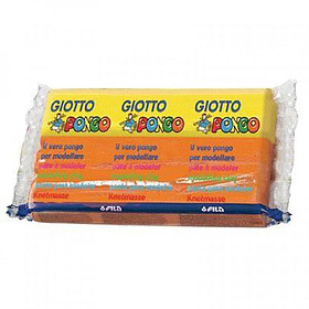 Pasta Modelar Giotto Pongo 500gr Laranja (510410)