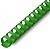 Argolas Pvc Encadernar 14mm para 110 Folhas Cx100 Verdes - imagem 1