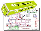 Papel Plotter 80gr 420mmx50mts Evolution Pack 2 Rolos