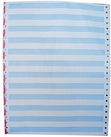 Papel Continuo 240x12 (12x9.5) 4 Vias Azul Cx 500 (Autocopi)
