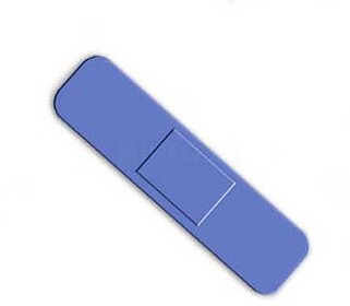Penso Rapido em Polietileno HACCP - Cor Azul - EE (100un)