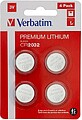 Pilhas CR2032 Lithium 3V 220mAh Verbatim 49533 4un Pilhas CR2032 Lithium 3V 220mAh Verbatim 49533 4un