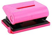 Furador 12 Folhas Eagle Neon Color com Guia Rosa