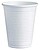 Copo Plástico 200ml Branco (Água/Chá) 100un - imagem 1