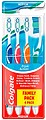 Escova de Dentes COLGATE Triple Action Média 4un Escova de Dentes COLGATE Triple Action Média 4un