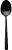 Colher Chá 14cm 2.5mm PARIS NEGRO MATE 1un PERCAI000073 - imagem 1