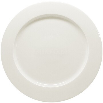 Prato Raso 27cm Porcelana com Aba CANVAS 1un