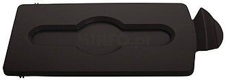Tampa Slim Jim p/ Kit Reciclagem Fechada Castanho