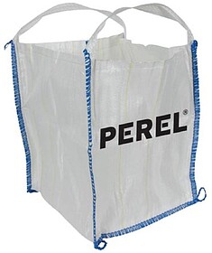 Sacos Lixo Reutilizável 300L 65x65x71cm Lixo PPL Branco 1un...