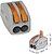 Borne WAGO 2x0.08-4mm Condutores Flexíveis/ Rígidos Cinza - imagem 1
