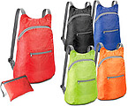 Mochila dobrável. pag 161/2016 cores 05,10,14,22