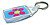 Porta-chaves transparente : Cores : Pag 140/11 - imagem 1