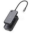 Adaptador de pantalla Inalámbrica USB Tipo-C Verbatim Share My Screen 1080P WDA-01/ 1xHDMI/ 1xUSB/ 1xUSB Tipo-C/ Gris y Negro 32146