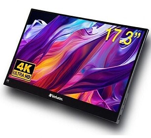 32239 : Monitor Portátil Táctil Verbatim PMT-17-4K 17.3”...