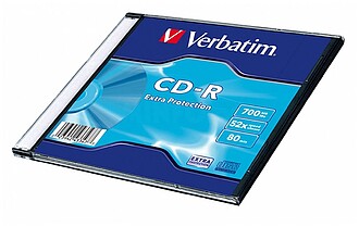 VER43347 : VERBATIM CD-R 52x 700MB EXTRA PROTECTION UNIT