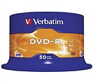 DVD-R 16x 4,7GB (Embalagem com 50 unidades)