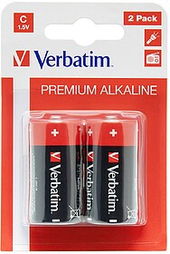 VERBATIM PIL ALCAL C LR14 1,5V 0702-50 : 49922